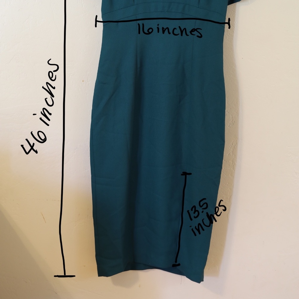 Maggy London Dark Green Dress